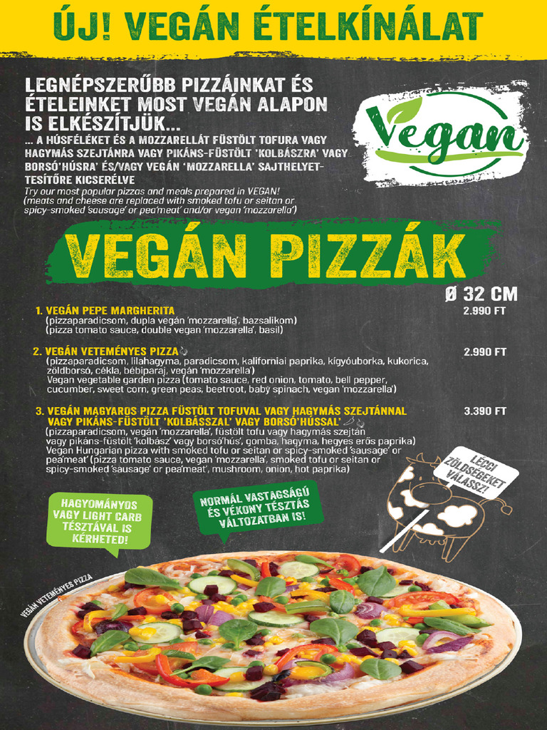 Vegan Etlap 20240301-Tol | PDF