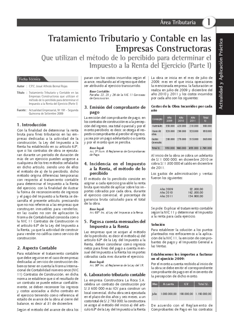 Tributacion Mineras | PDF | Impuesto sobre la renta | Estado de resultados