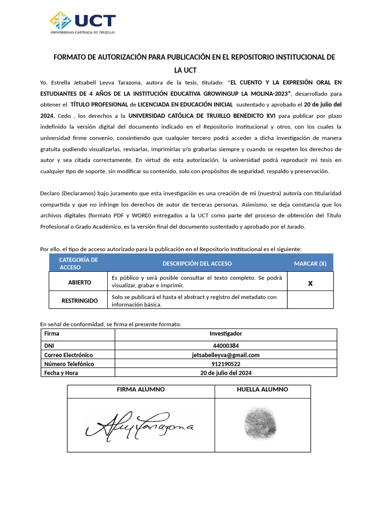 Formulario Autorización | PDF | Informática