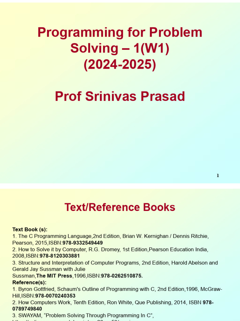 c program basics | PDF