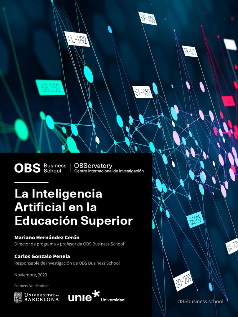 Impacto de la IA en Educación Superior | PDF | Inteligencia artificial ...