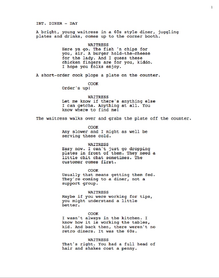 Waitress | PDF