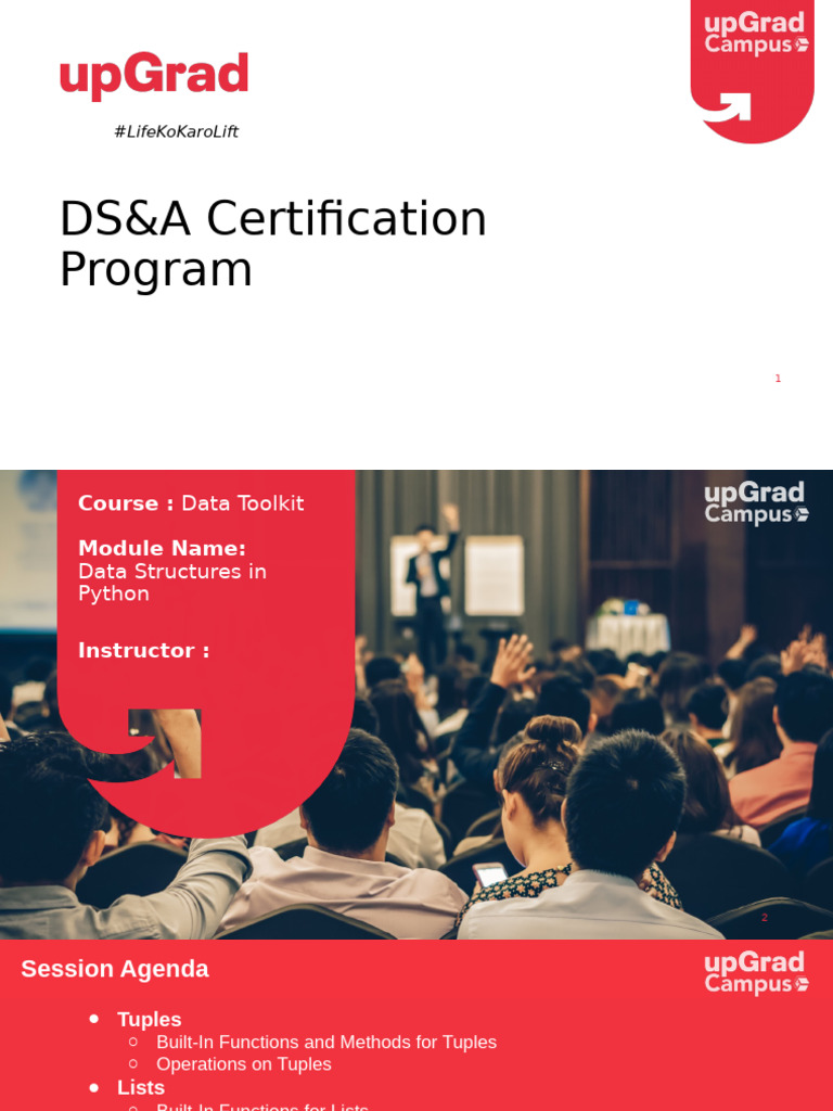 Introduction To Python Data Structures in Python | PDF