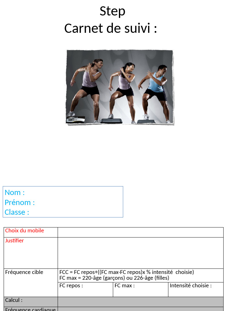 2 - STEP - Dossier Eleve (1) 2 | PDF