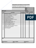 CHECK LIST DE SEGURANÇA PARA BALANCIM