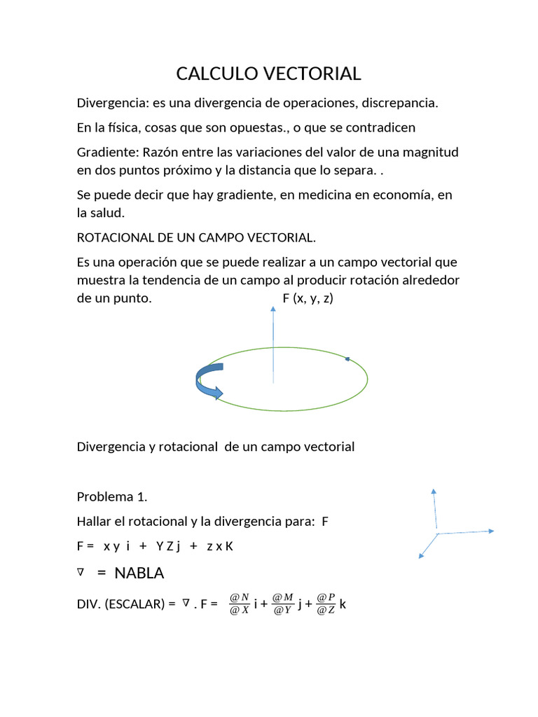 Calculo Vectorial | PDF