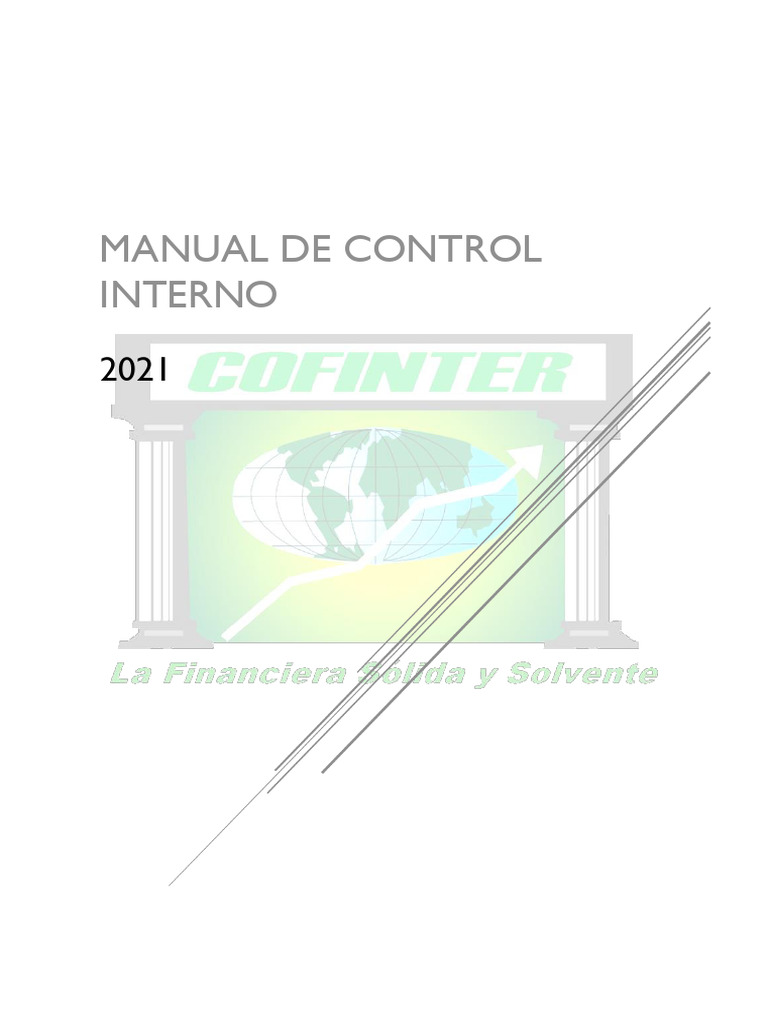 Manual de Control Interno 2021 | PDF