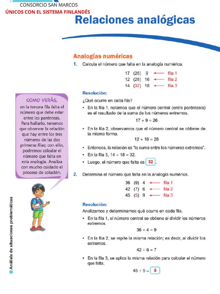 Relaciones Analogicas | PDF