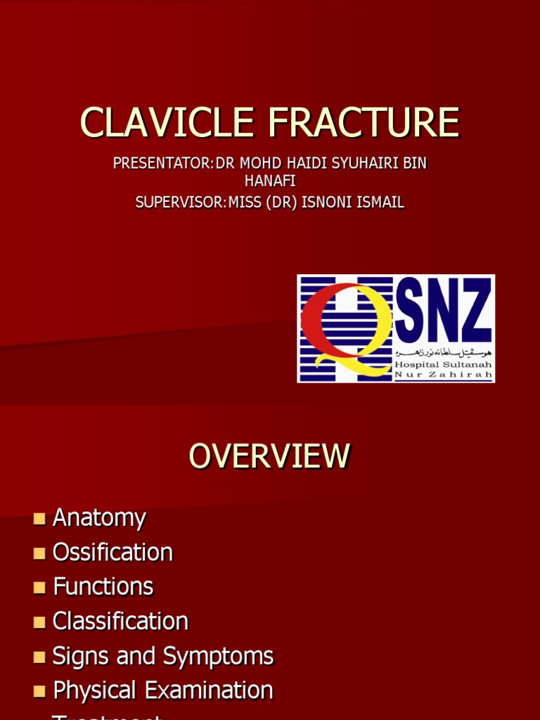 Clavicle Fracture Management Guide | PDF | Surgical Specialties ...
