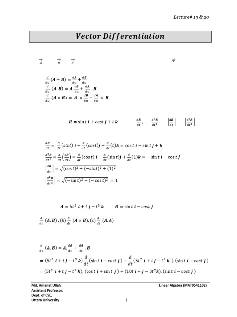 Lecture-19 - 20 | PDF