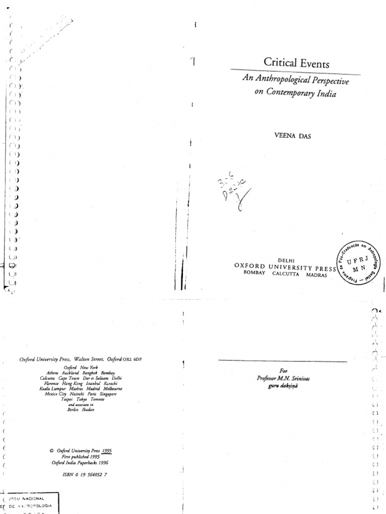 Veena das 1995 critical events pdf