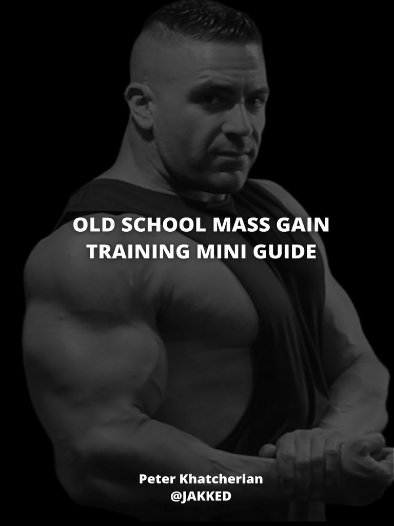 Old school mass gain mini guide free pdf