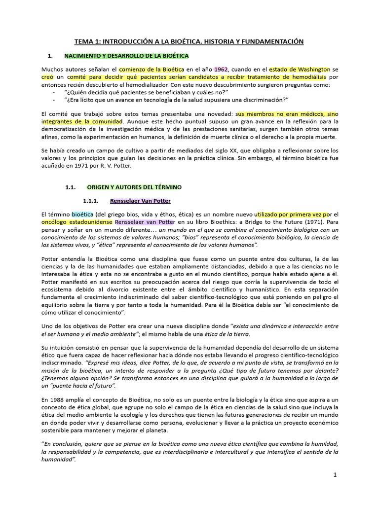 Temario Completo | PDF
