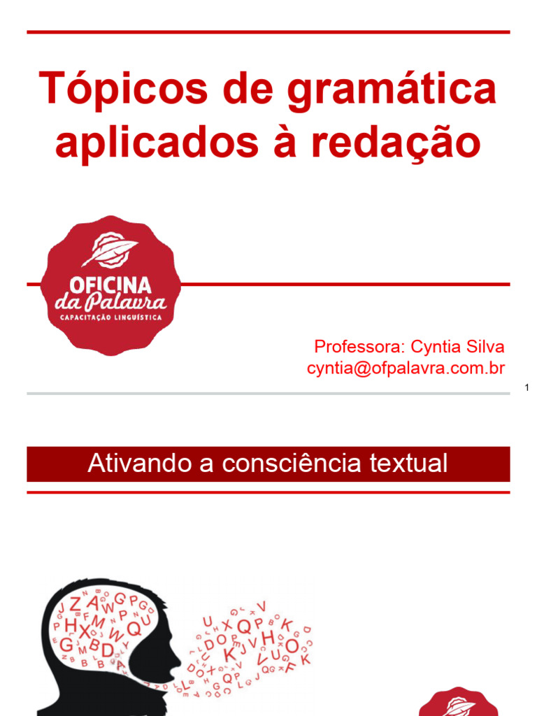 21 - Tópicos de Gramática - CONCORDÂNCIA | PDF
