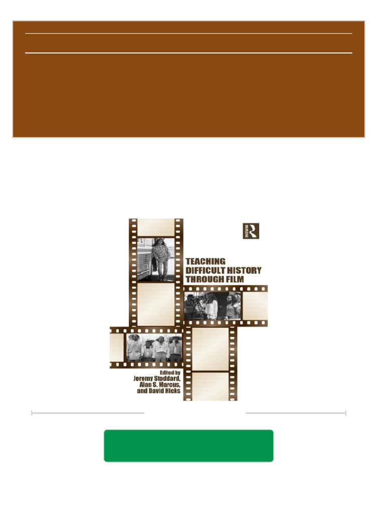 [FREE PDF sample] Teaching Difficult History through Film 1st Edition