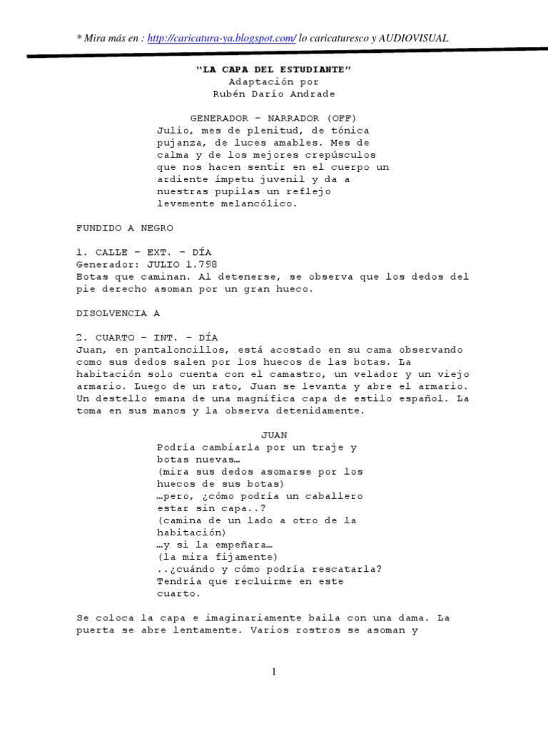 GUIÓN CINE (Formato Internacional) pdf