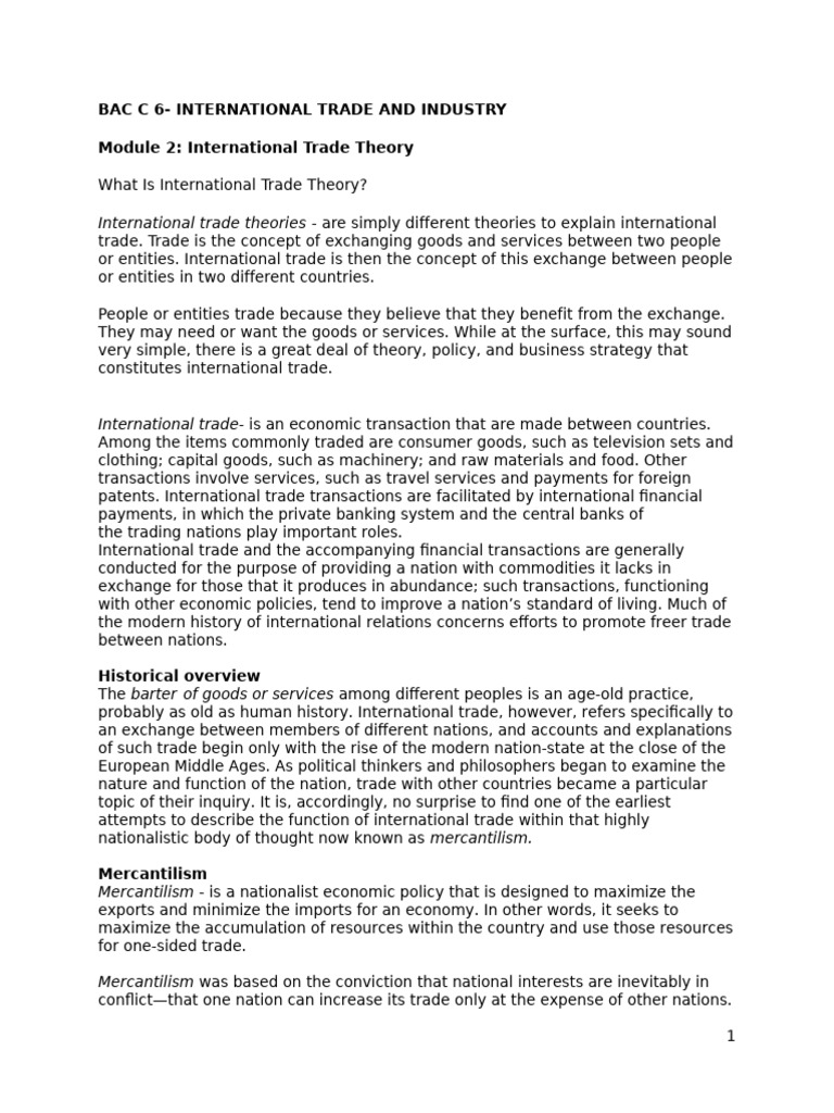 Module 2 BAC C6 | PDF