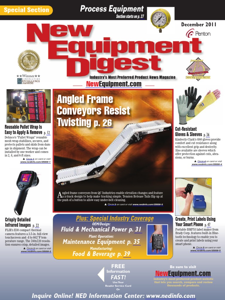 New Equipment Digest December | PDF | Qr Code | Switch
