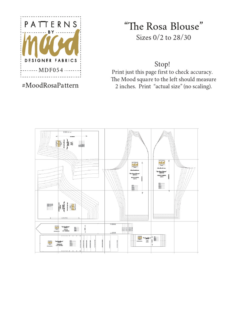 Rosa Pattern | PDF