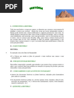 Apostila de História - Introdução - EJA - 2010