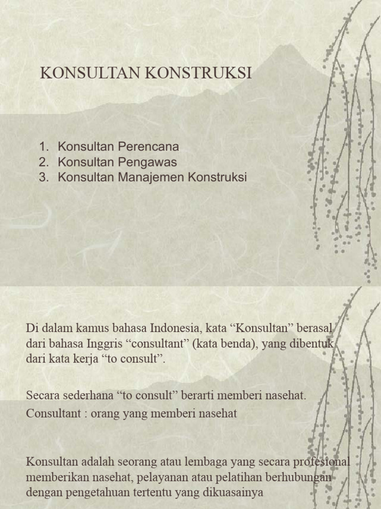 05 - Konsultan | PDF