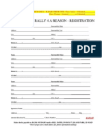 Rally Registration Form