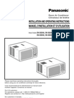 AC Manual Panasonic CWXC63HU