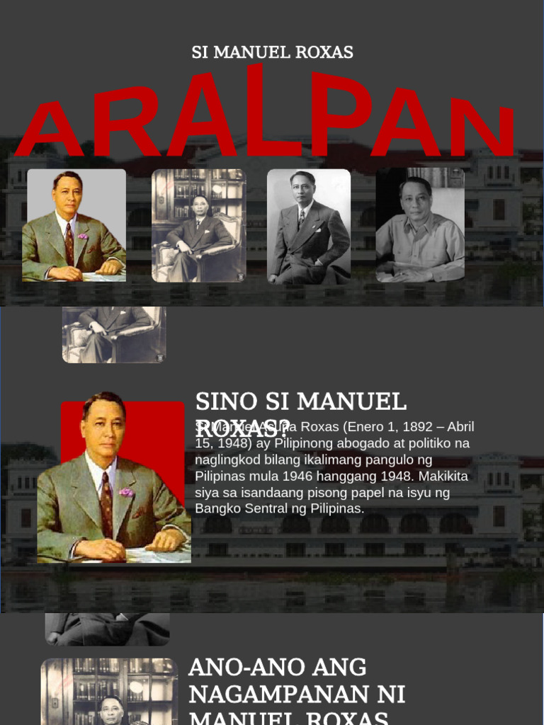 Presentation MANUELROXAS | PDF
