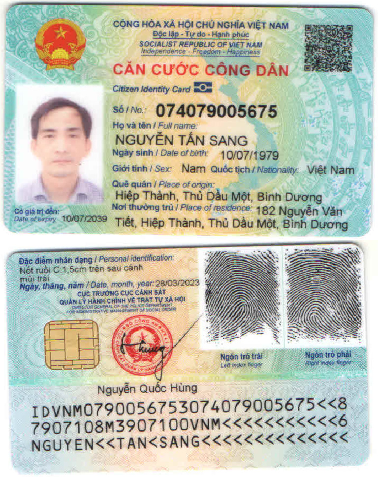 CCCD - NT Sang | PDF