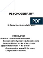 PSYCHOGERIATRY