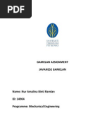 Download Gamelan Assignment by Nur Amalina Ramlan SN76695547 doc pdf