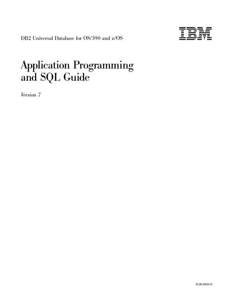 DB2 App Prog Guide | PDF | Data Management Software | Information ...