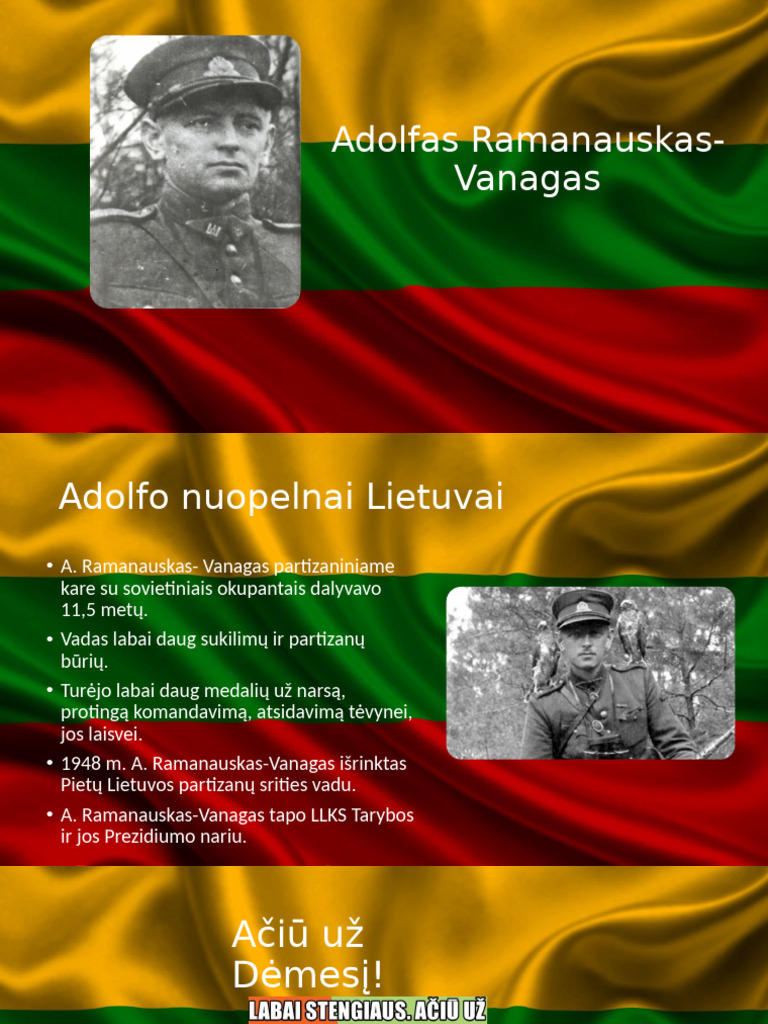 Adolfas Ramanauskas-Vanagas | PDF