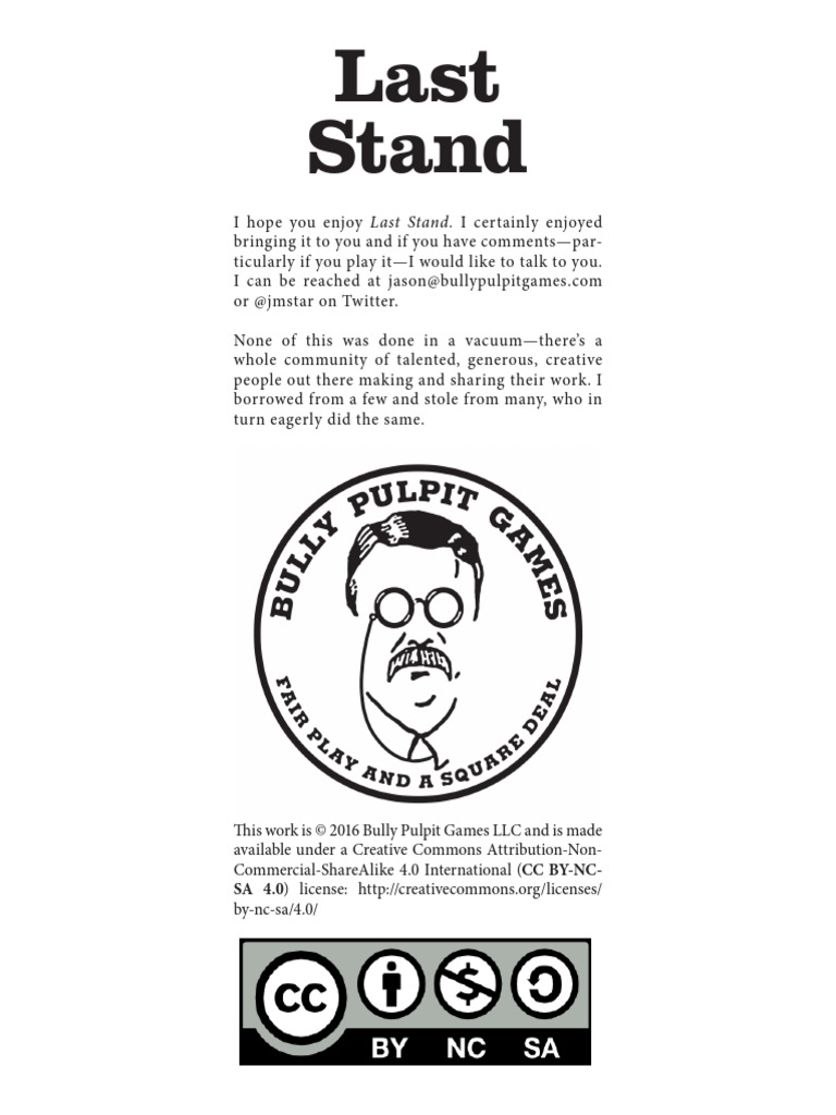 Last Stand | PDF