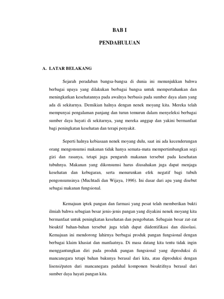 Makalah Makanan Fungsional