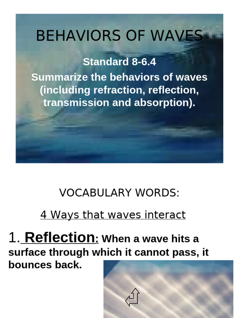 WAVE Behavior 2 | PDF