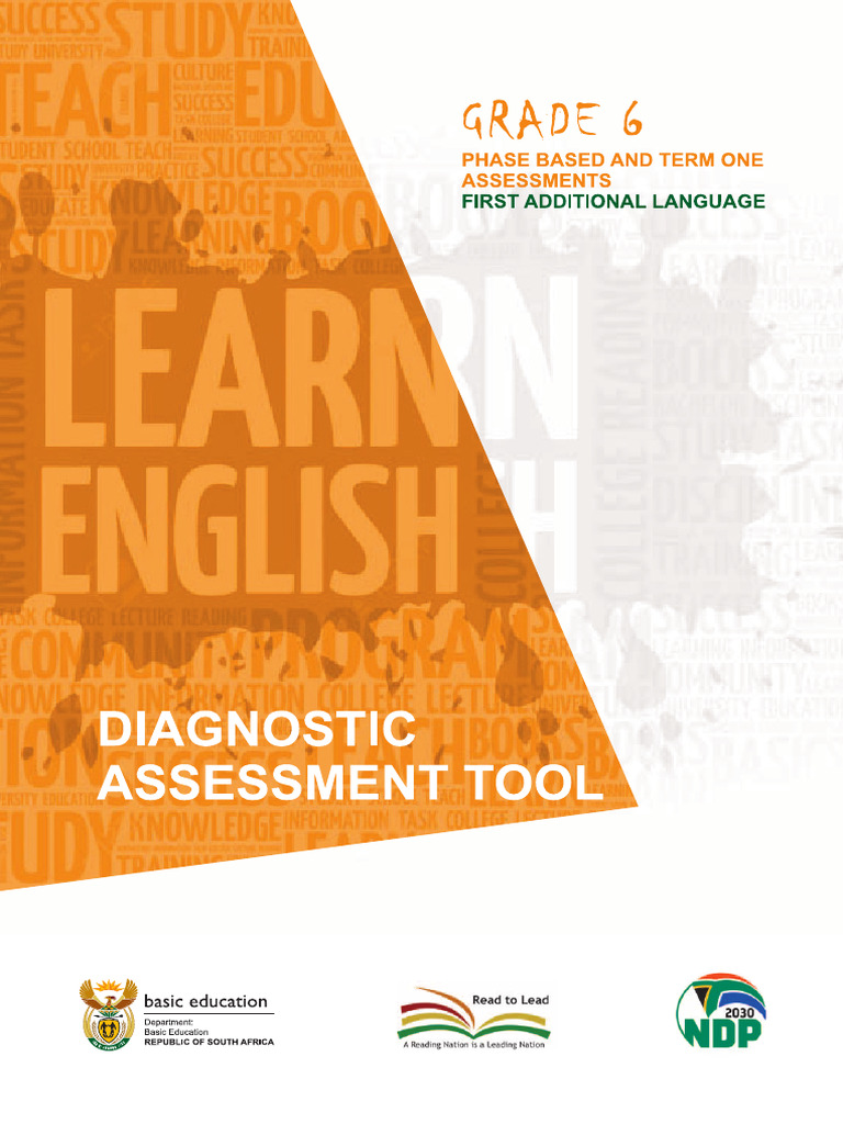 GRADE 6 ENGLISH FAL SUMMARY visual data 6