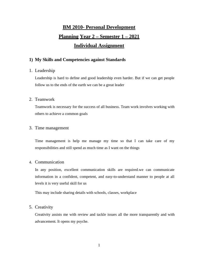PDP Individual Assignment 22 | PDF