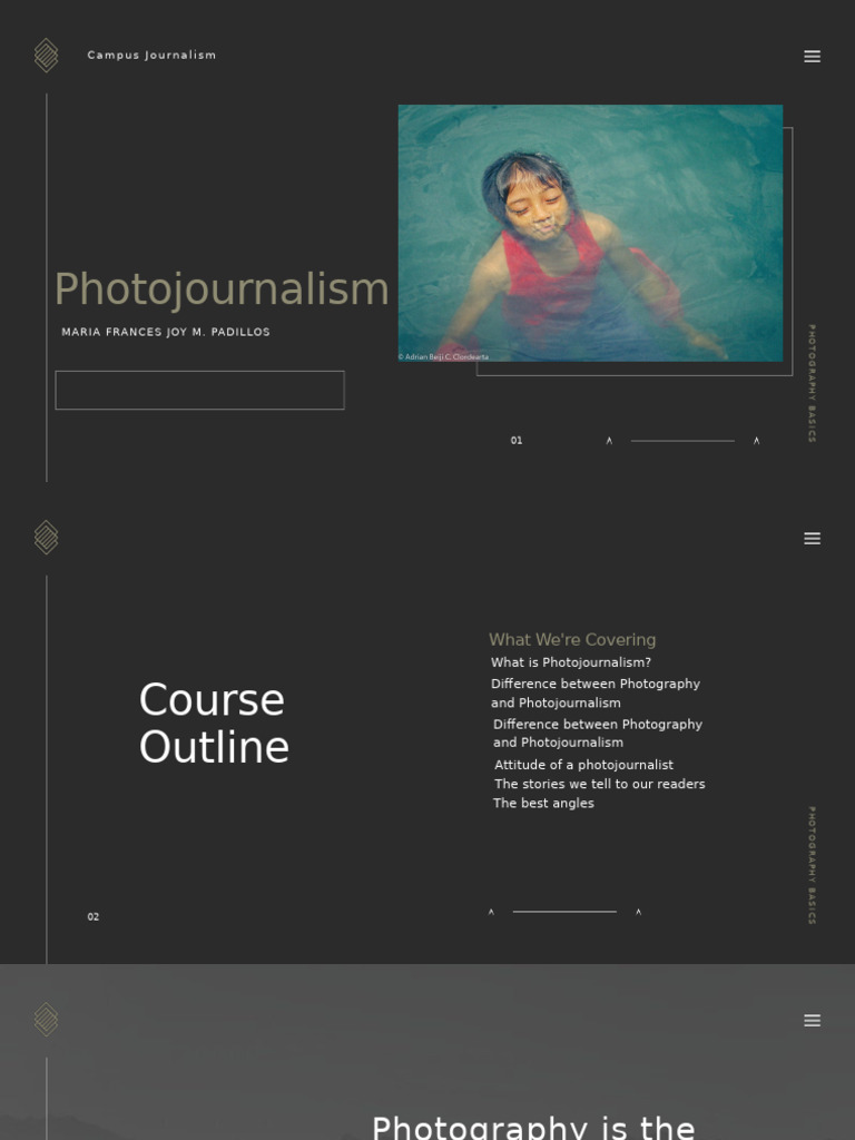Understanding Photojournalism Basics | PDF | Human Communication | Mass ...