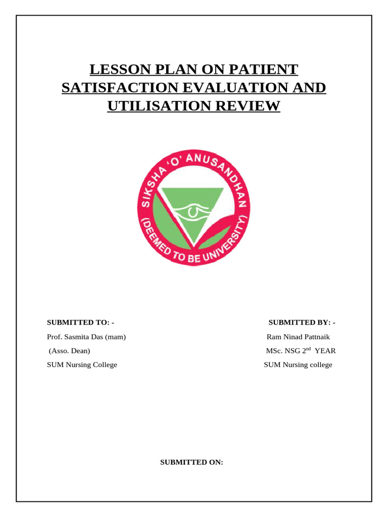 Lesson Plan Assignment Hiv Children | PDF