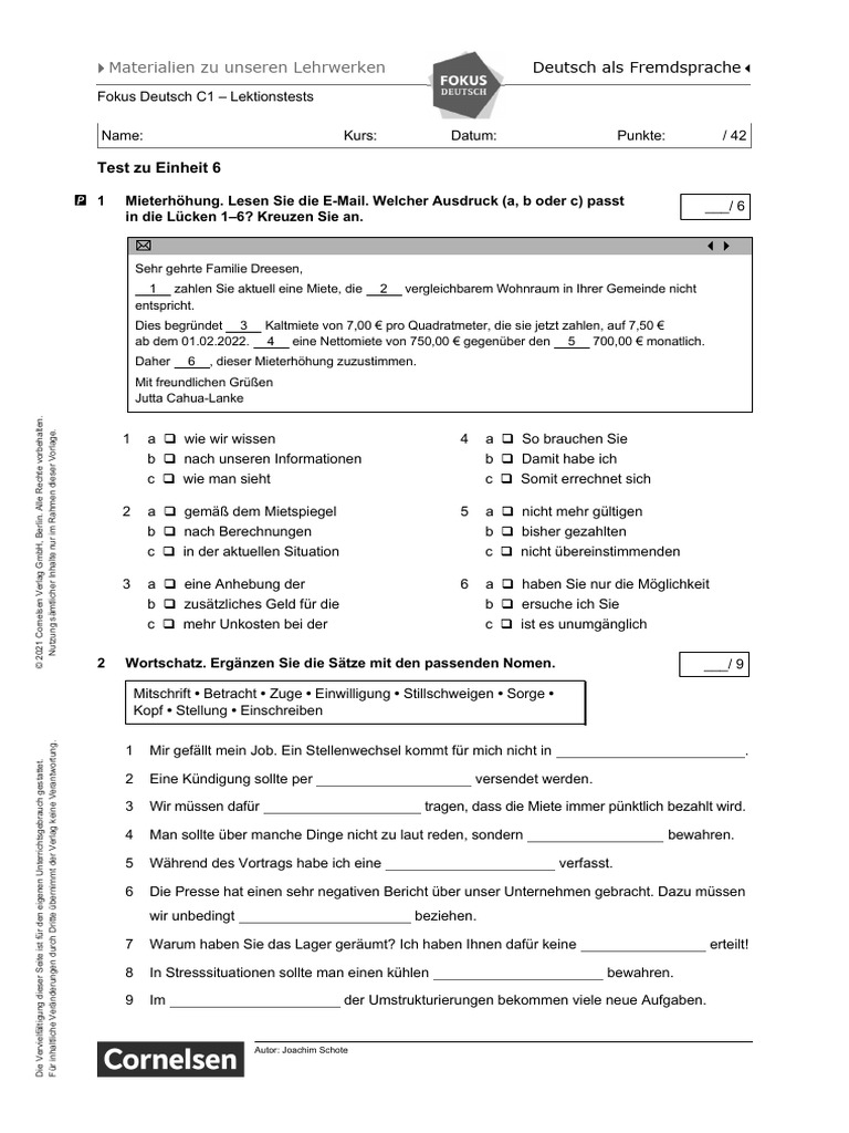 Test 6 | PDF