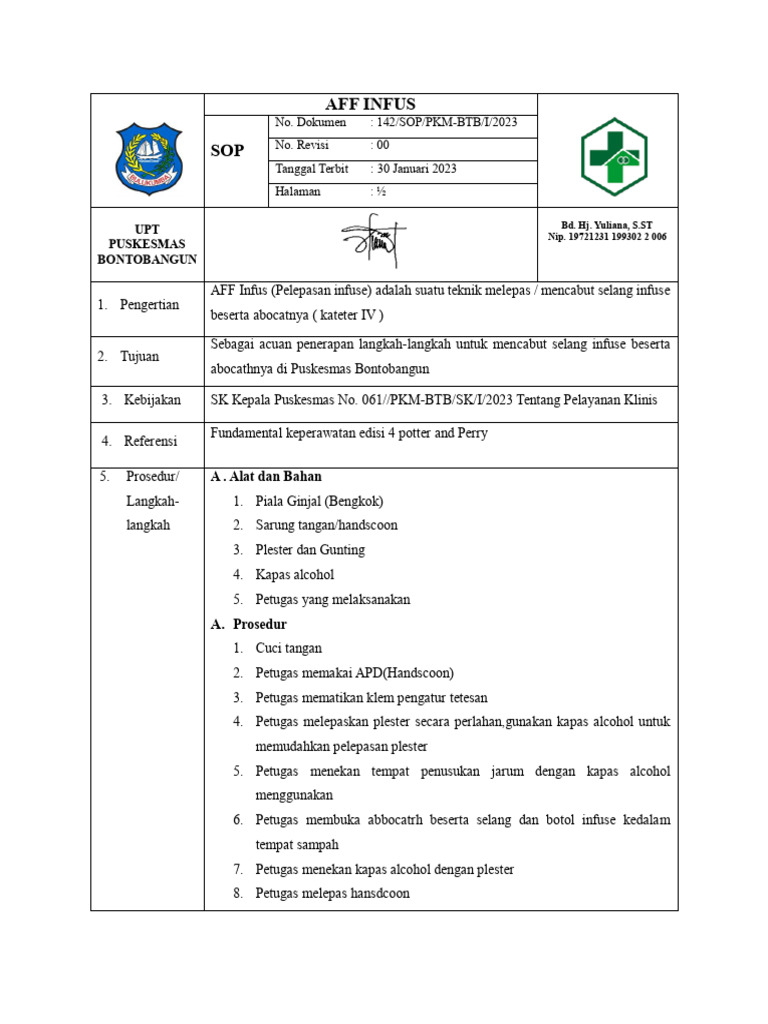 Aff Infus | PDF