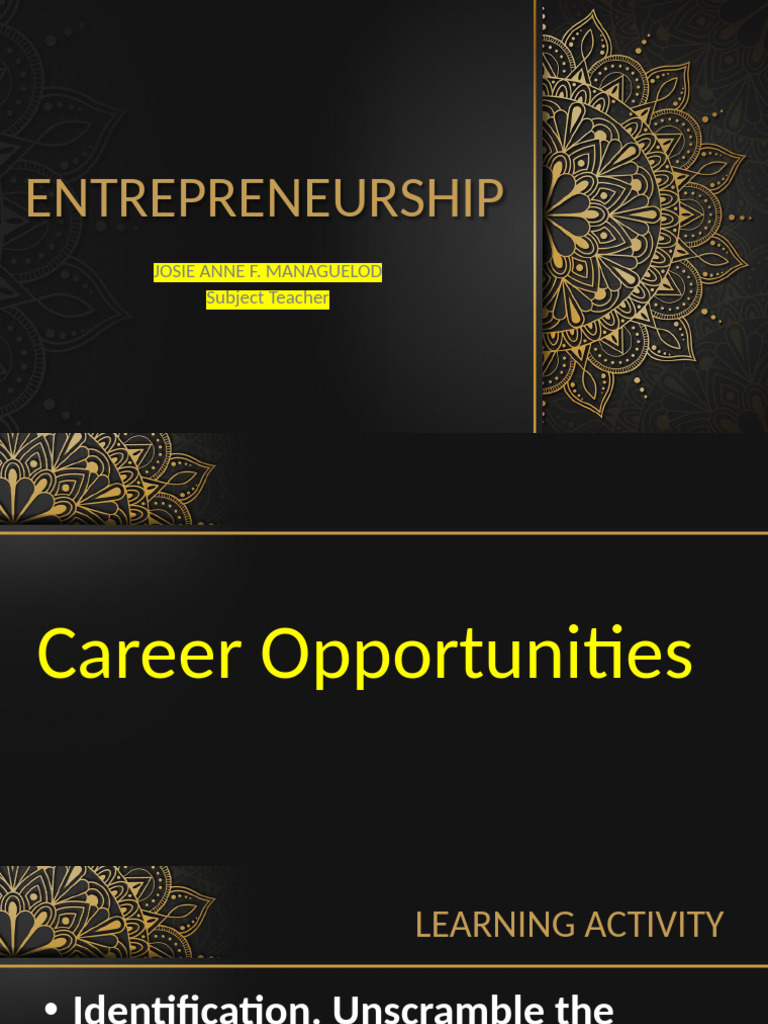 Week 2-Entrep | PDF