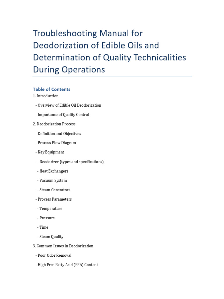 Trouble Shooting Guide For Guidelines For Quality in Deo 1717941800 | PDF