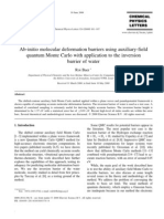 Roi Baer- Ab-initio molecular deformation barriers using auxiliary-field quantum Monte Carlo with application to the inversion barrier of water