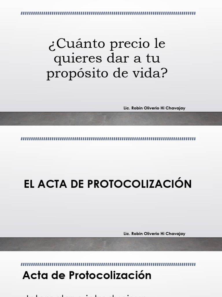 Acta de Protocolización - 114144 | PDF