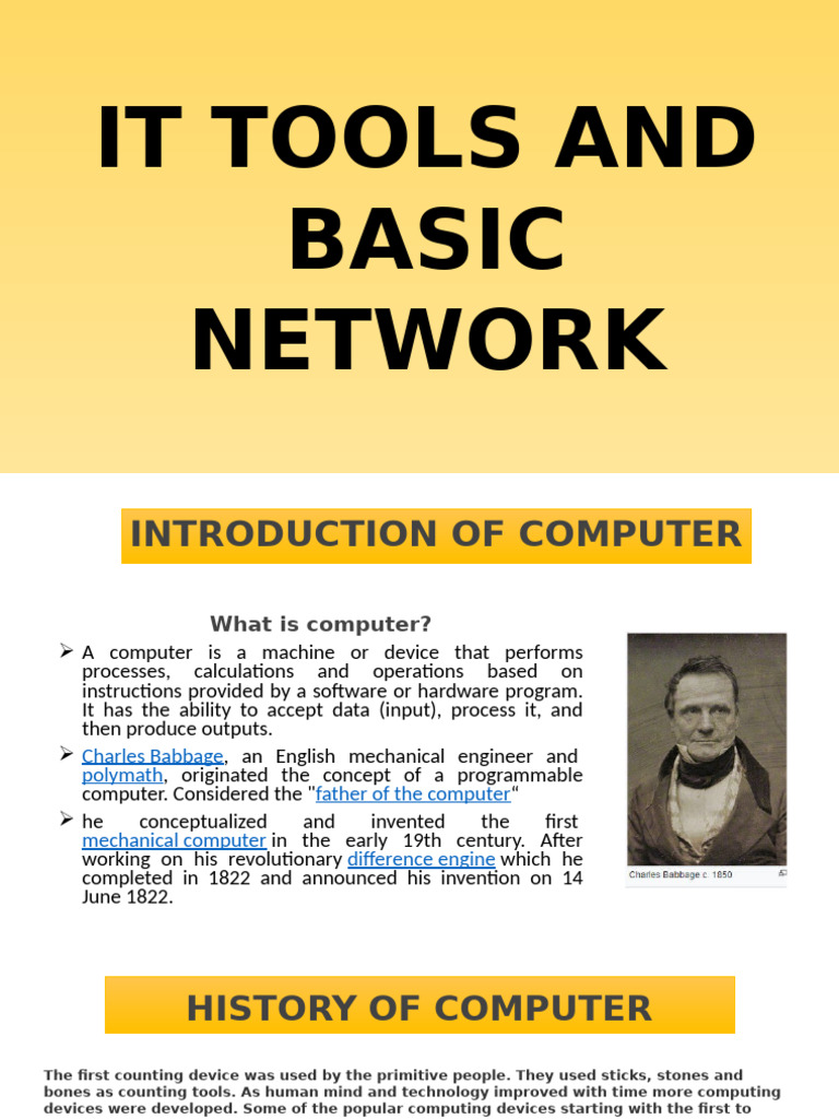Chapter 1 Introduction of Computer | PDF