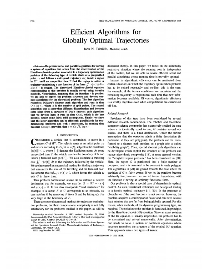 J058 95 JNT Traj | PDF