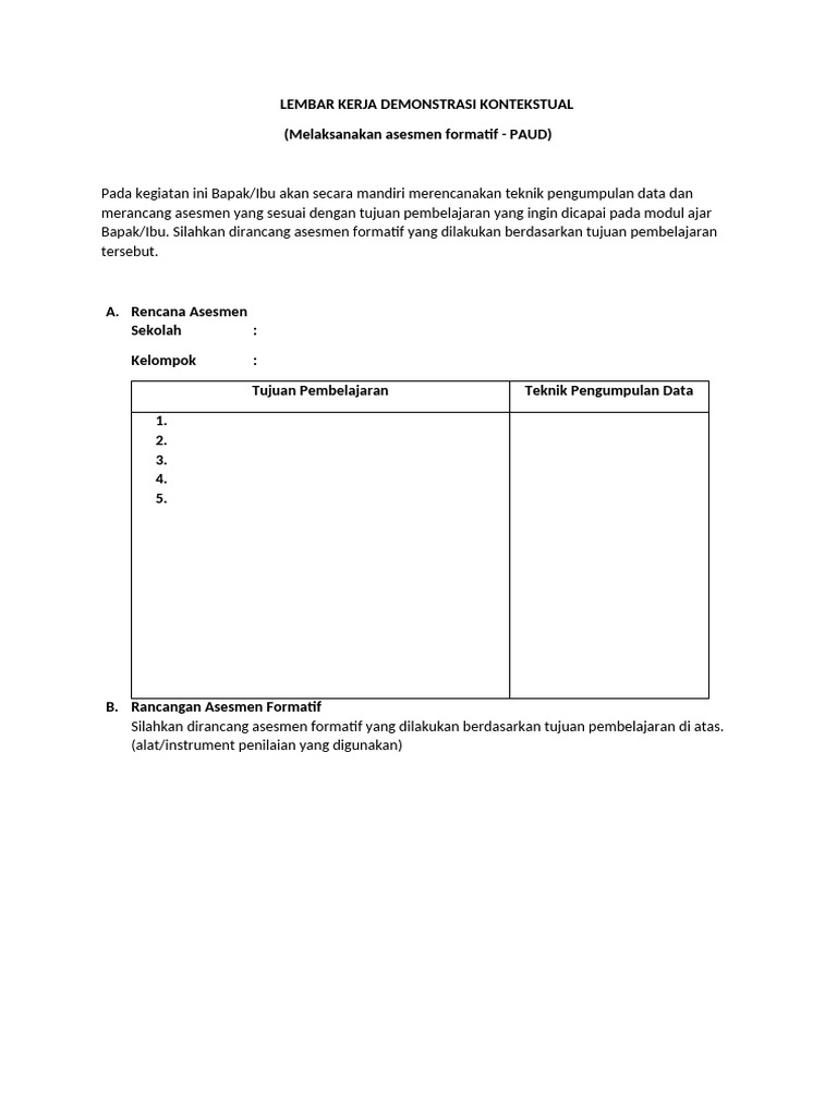 Demonstrasi kontekstual lk paud pdf