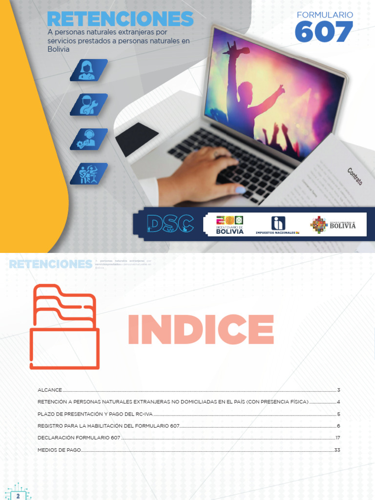 Texto formulario 607 1 pdf